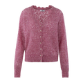 Lykke Cardigan Sachet Pink XL Structured mohair cardigan