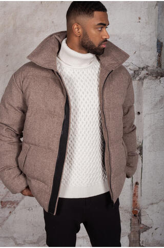 Lyon Jacket Puffer wool jacket