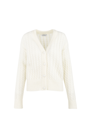 Martina Cardigan Cabel knit mohair cardigan