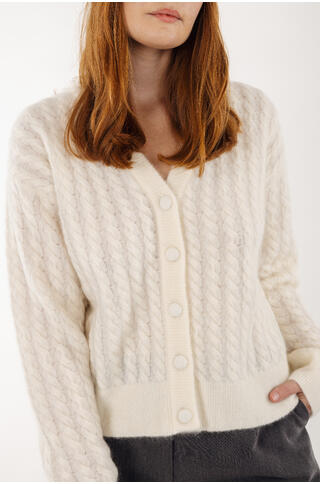 Martina Cardigan Cabel knit mohair cardigan