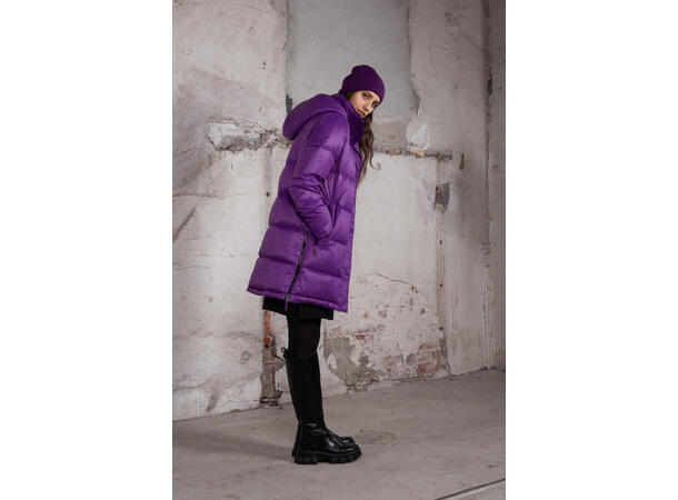 Melbourne Down Parka Purple Magic M Down puffer parka 