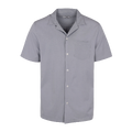 Mendes Shirt Blue Fog S Lyocell stretch SS shirt