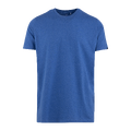 Niklas Basic Tee Blue Quartz S Basic cotton T-shirt