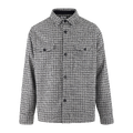 Pixlar Overshirt Grey S Wool mix overshirt