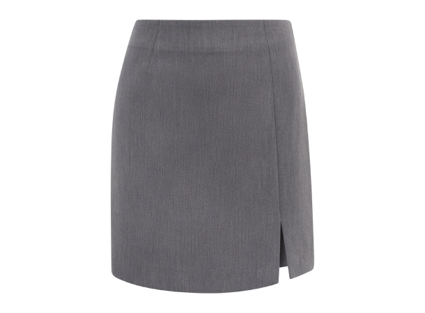 Polly Skirt Charcoal M Mini skirt with stretch