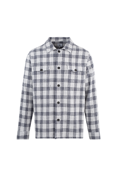 Tiago Overshirt Check cotton overshirt