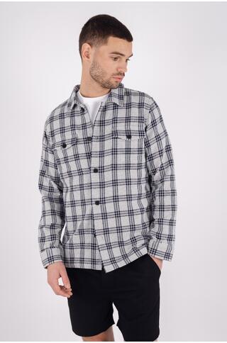 Tiago Overshirt Check cotton overshirt