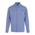 Tommaso Shirt Blue L Stretch twill bamboo shirt