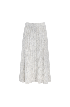 Zadie Skirt Alpaca rib knit skirt