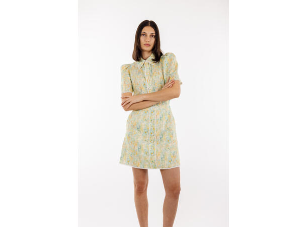 Zoe Skirt Yellow AOP M A-shaped skirt 