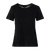 Alicia Tee Black M Basic linen t-shirt 