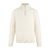 Aston Half-zip Cream XXL Cable knit sweater 