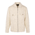 Aron Jacket Cream XXL Cotton structure zip jacket 
