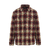 Salah Overshirt Red check M Check wool shirt 