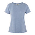 Alicia Tee Blue M Basic linen t-shirt