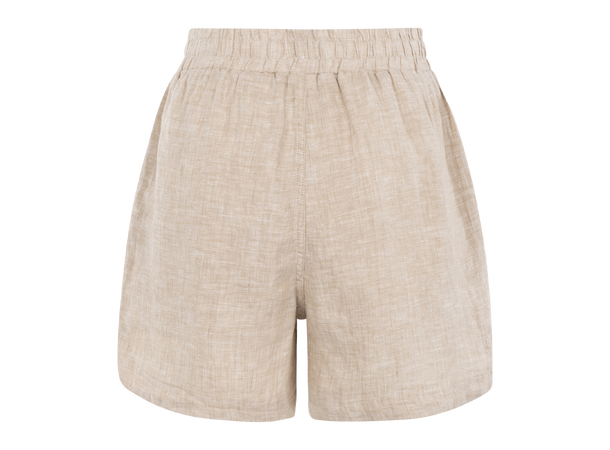 Amelia Shorts Sand S Linen shorts 