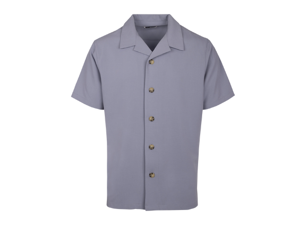 Baggio Shirt Light blue XL Camp collar SS shirt 