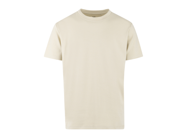 Bruno R-neck Tee Oyster gray L R-neck t-shirt 