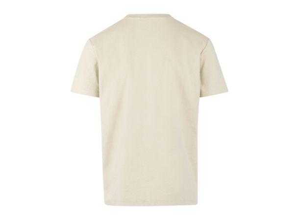 Bruno R-neck Tee Oyster gray L R-neck t-shirt 