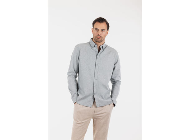 Canton Shirt Green L Marbled basic shirt 