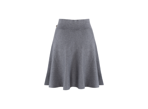 Carina Skirt Dark Grey XL Knitted skirt 