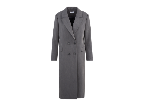 Devaki Coat Charcoal M Stretch blazer coat 