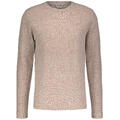 Eric Sweater Latte XXL Basic lambswool r-neck