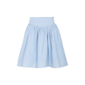 Eveline Skirt Powder blue XS Short skirt broderie anglaise