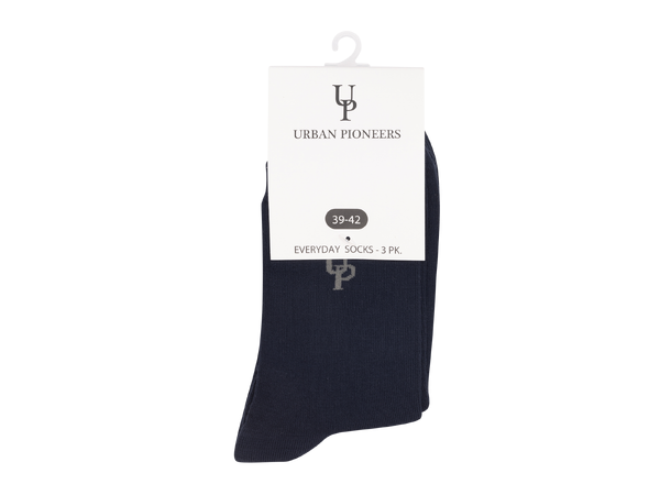 Everyday Socks 3pk Navy 39-42 3pk bamboo socks 