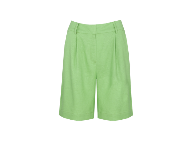Freia Shorts Green S Linen city shorts 