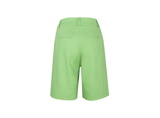 Freia Shorts Green S Linen city shorts 