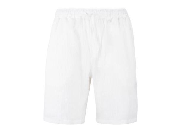 Gian Shorts White XL Cotton crepe shorts 