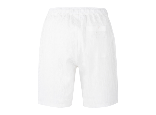 Gian Shorts White XL Cotton crepe shorts 