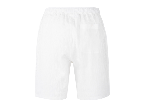 White crepe hotsell shorts