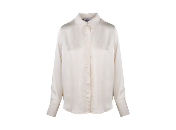 Judith Blouse Cream S Satin blouse 