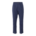 Kayo Pant Dark Navy melange XL Oxford linen pants