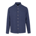 Keaton Shirt Parisian Night M Cotton gauze shirt