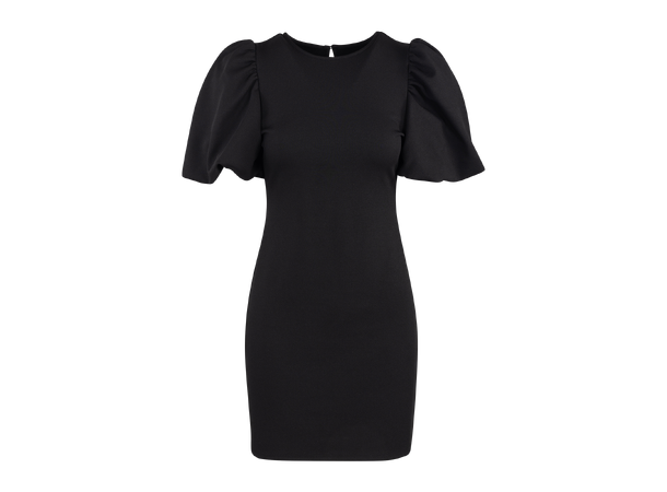 Keiyaa Dress Black L Dress with puffed sleeves 