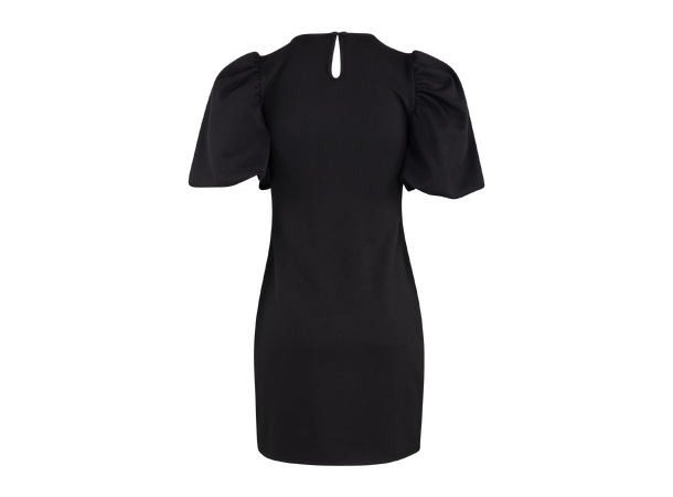 Keiyaa Dress Black L Dress with puffed sleeves 