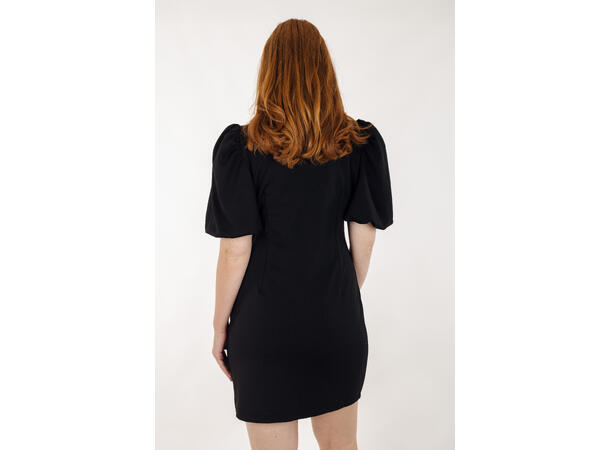 Keiyaa Dress Black L Dress with puffed sleeves 