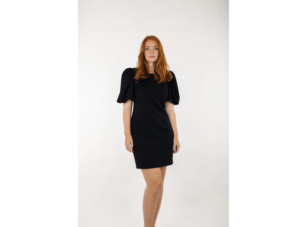 Keiyaa Dress Black L Dress with puffed sleeves 