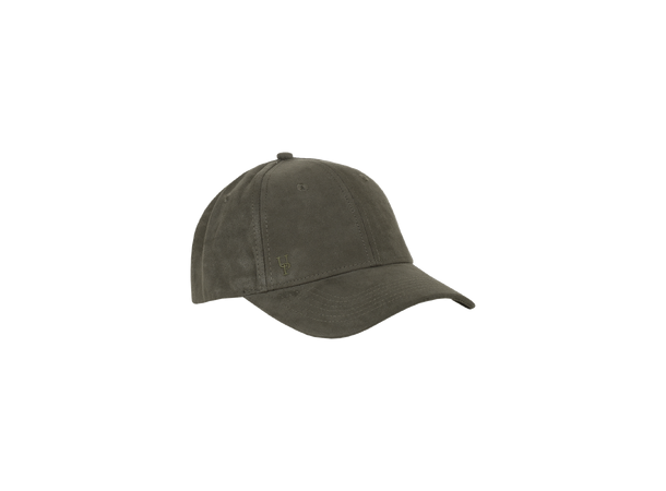 Kelly Cap Olive One Size Faux suede cap 