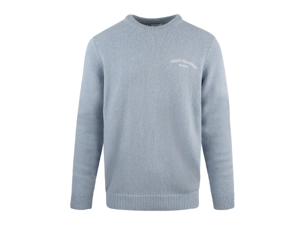 Levi Sweater Dusty blue M Loop yarn logo sweater 