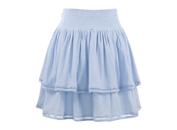 Lori Skirt Light Blue S Organic cotton skirt 
