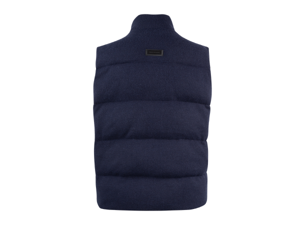 Marx Vest Dark Navy XL Knitted puffer vest 