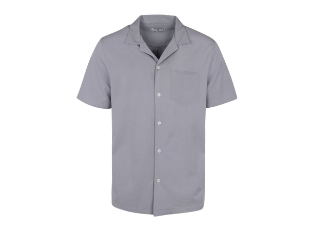 Mendes Shirt Blue Fog M Lyocell stretch SS shirt 