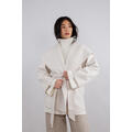 Nani Jacket Light sand XL Short wool wrap jacket