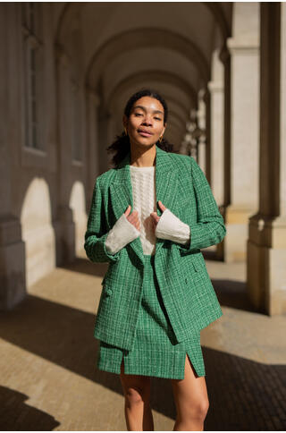 Natalie Blazer Boucle blazer