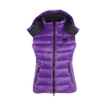 Olivia Down Vest Purple Magic XL Glossy down vest