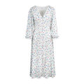Penny Dress Vintage Flowers M Button dress